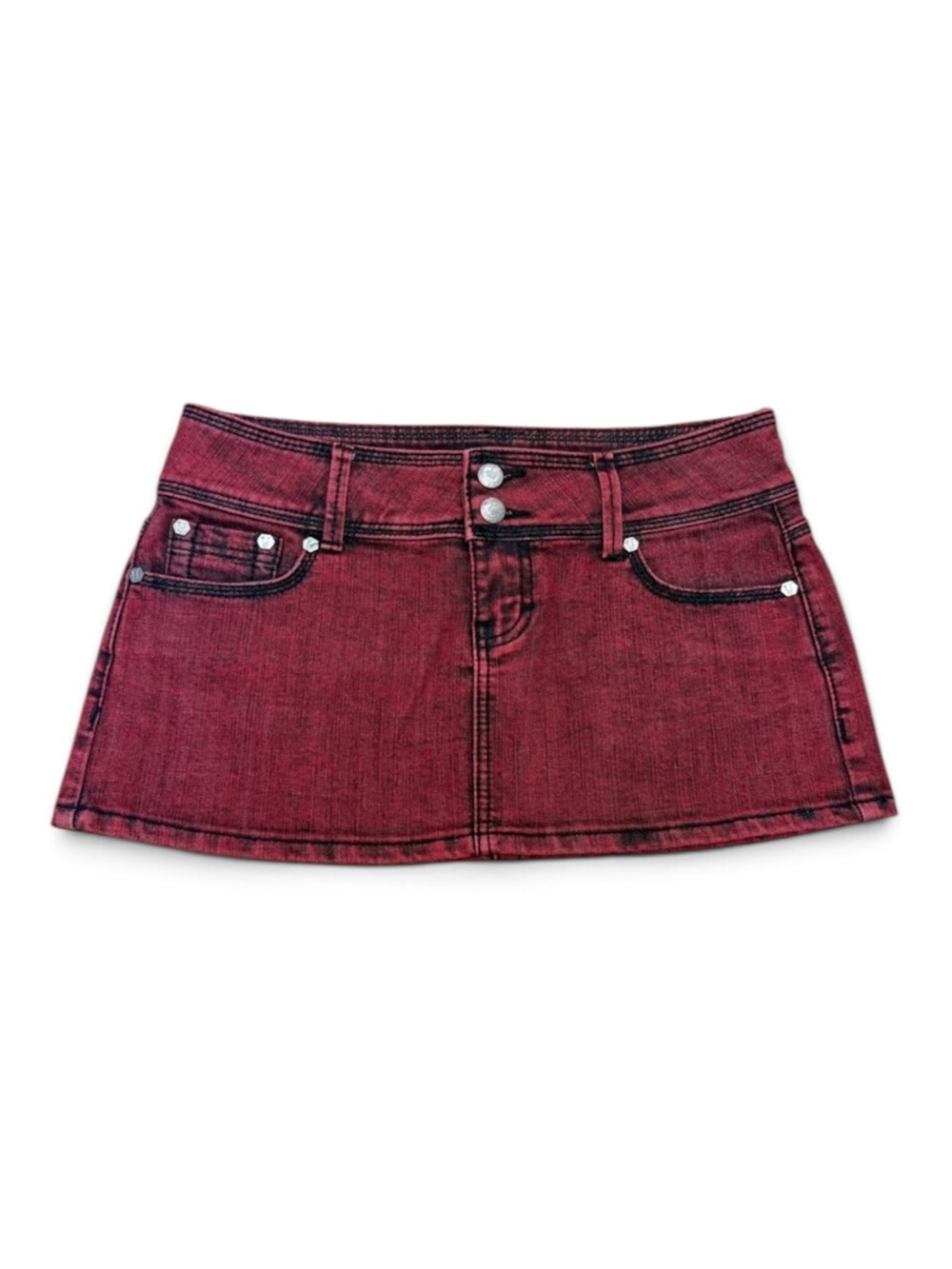 Y2K Younique Ultra Micro Mini Denim Skirt